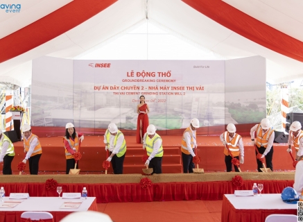 Động thổ dây chuyền 2 trạm nghiền INSEE Thị Vải