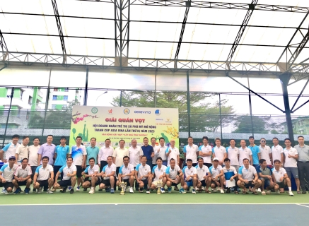 Lễ Khai Mạc “Giải quần vợt Hội Doanh Nhân Trẻ Thị xã Phú Mỹ Mở Rộng, Tranh Cúp Asia Vina Lần thứ IV, Năm 2023”