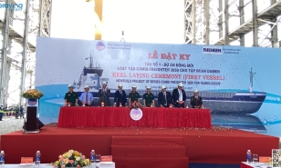 Lễ Đặt ky - Tàu số 1, Dự án đóng mới Loạt tàu Combi Freighter 3850 cho Tập đoàn Damen