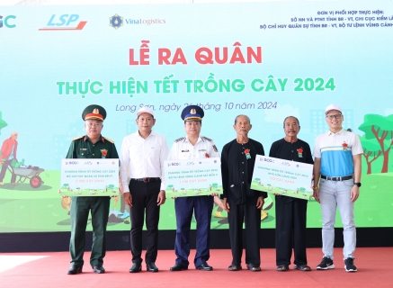 Lễ ra quân trồng cây xanh năm 2024