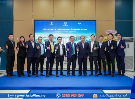 LỄ KÝ KẾT HỢP TÁC CHIẾN LƯỢC CUNG CẤP GIẢI PHÁP TÀI CHÍNH DỰ ÁN CITYMARK RESIDENCE