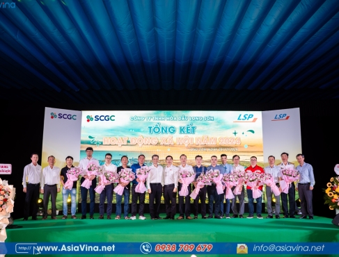 TỔ CHỨC TỔNG KẾT HOẠT ĐỘNG XÃ HỘI NĂM 2024 - CÔNG TY TNHH HÓA DẦU LONG SƠN (LSP)