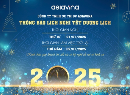 THÔNG BÁO LỊCH NGHỈ TẾT DƯƠNG LỊCH 2025