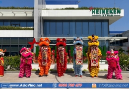 MÚA LÂN XÔNG ĐẤT ĐẦU NĂM CHUYÊN NGHIỆP ẤN TƯỢNG
