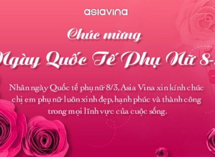 CHÚC MỪNG NGÀY QUỐC TẾ PHỤ NỮ 8-3