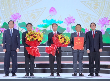 Long trọng lễ công bố thành lập TP.Phú Mỹ