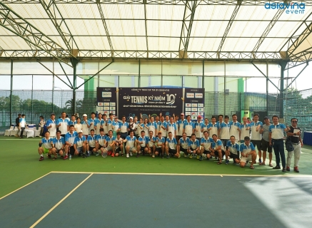 KHAI MẠC GIẢI TENNIS KỶ NIỆM 10 NĂM THÀNH LẬP CÔNG TY ASIA VINA