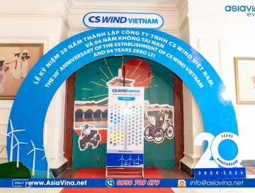 LỄ KỶ NIỆM 20 NĂM THÀNH LẬP CÔNG TY CS WIND VIỆT NAM VÀ 4 NĂM KHÔNG TAI NẠN