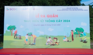 LỄ RA QUÂN TRỒNG CÂY 2024 - CÔNG TY TNHH HÓA DẦU LONG SƠN