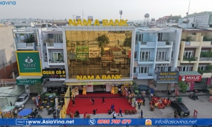 KHAI TRƯƠNG NAM A BANK - CHI NHÁNH TRẢNG DÀI