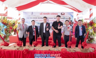 LỄ KHỞI CÔNG XÂY DỰNG NHÀ XƯỞNG DỆT MAY MERRY (VIỆT NAM)