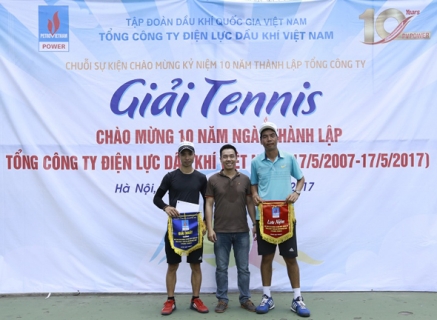 TRƯỚC GIỜ KHỞI TRANH GIẢI QUẦN VỢT KỶ NIỆM 10 NĂM THÀNH LẬP CÔNG TY ASIA VINA