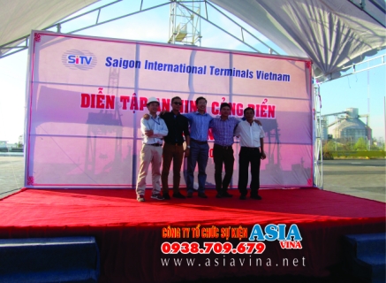 Cảng Sài Gòn SITV diễn tập An Ninh Cảng Biển