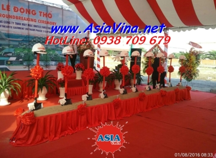 Tổ chức sự kiện Lễ Động Thổ Tại Nhơn Trạch
