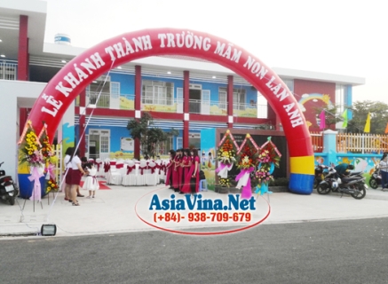 Lễ khánh thành trường mầm non song ngữ Lan Anh