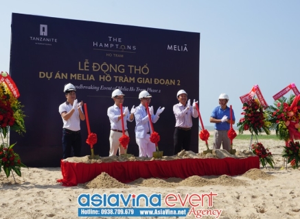 Lễ Khởi Công Dự Án Melia Hồ Tràm Giai Đoạn 2.
