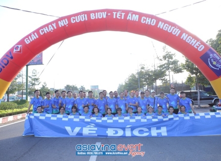 Giải chạy nụ cười BIDV , Tết Ấm Cho Người Nghèo