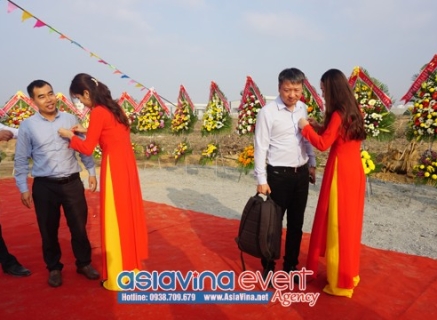 CÔNG TY QUẢNG LỢI KHỞI CÔNG DỰ ÁN E-WAY VIỆT NAM -Lô M, Kcn Lộc An,Bình Sơn, Xã Long An,Long Thành