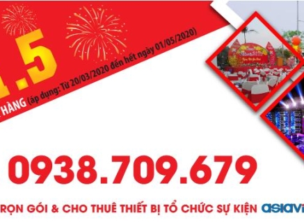 Khuyến mãi Tưng Bừng - Chào Mừng Đại Lễ