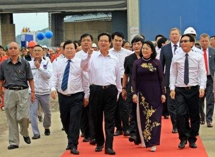 Khánh thành và bàn giao giàn khoan tự nâng Tam Đảo 05