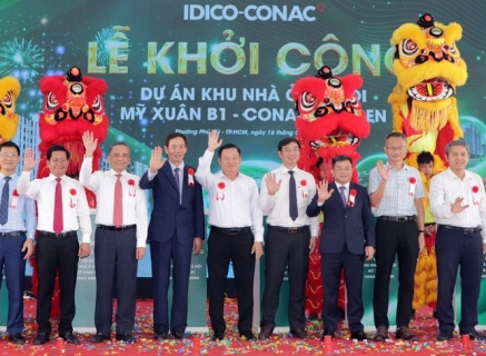 Khởi công dự án nhà ở xã hội 1.200 căn hộ tại Phú Mỹ, TP.HCM