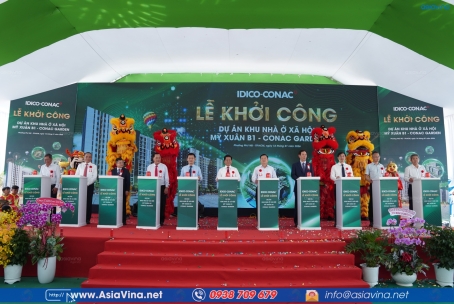 KHỞI CÔNG DỰ ÁN KHU NHÀ Ở XÃ HỘI MỸ XUÂN B1
