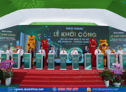 KHỞI CÔNG DỰ ÁN KHU NHÀ Ở XÃ HỘI MỸ XUÂN B1