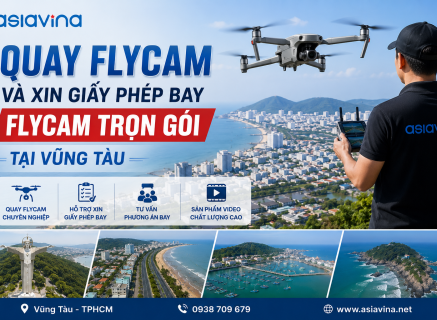 QUAY FLYCAM VÀ XIN GIẤY PHÉP BAY FLYCAM TRỌN GÓI TẠI VŨNG TÀU