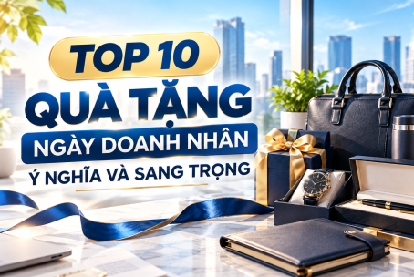 TOP 10 QUÀ TẶNG NGÀY DOANH NHÂN Ý NGHĨA VÀ SANG TRỌNG