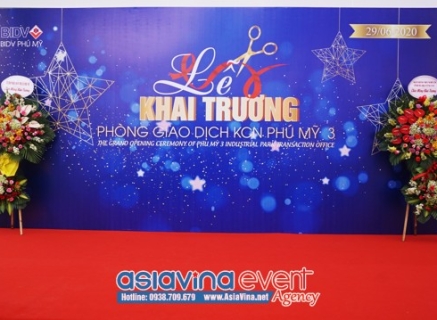 LỄ KHAI TRƯƠNG PHÒNG GIAO DỊCH BIDV KHU CÔNG NGHIỆP PHÚ MỸ 3