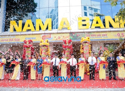 LỄ KHAI TRƯƠNG NAM Á BANK BÀ RỊA