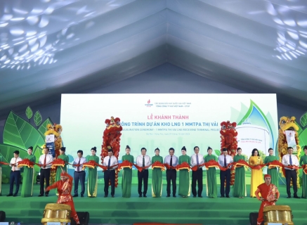 Khánh thành Kho cảng LNG Thị Vải: Bước tiến mới trên bản đồ kinh doanh năng lượng thế giới