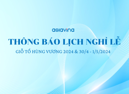 THÔNG BÁO LỊCH NGHĨ LỄ GIỖ TỔ HÙNG VƯƠNG VÀ 30/4 - 01/05/2024