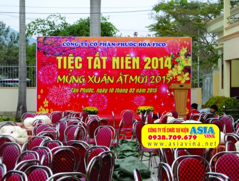 TỔ CHỨC TIỆC TẤT NIÊN 2014 TẠI CÔNG TY CP PHƯỚC HÒA FICO