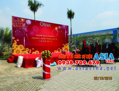 TỔ CHỨC TIỆC TẤT NIÊN 2014 TẠI CÔNG TY CP OTRAN LOGISTICS