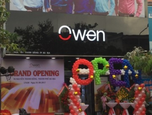 OWEN CHÍNH THỨC MỞ CỬA HÀNG ĐẠI LÝ PHÂN PHỐI TẠI TP. BÀ RỊA