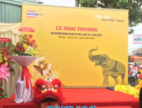 KHAI TRƯƠNG SHOWROOM SƠN THÁI LAN - PHÚ MỸ