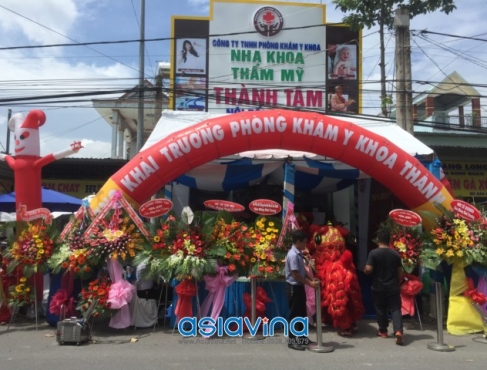 LỄ KHAI TRƯƠNG PHÒNG KHÁM ĐA KHOA THÀNH TÂM