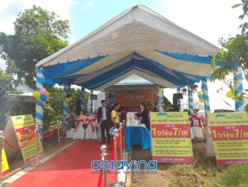 Mở bán dự án đất nền biệt thự sân vườn Tân Long