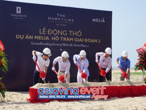 LỄ KHỞI CÔNG DỰ ÁN MELIA HỒ TRÀM GIAI ĐOẠN 2