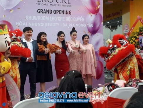 TƯNG BỪNG KHAI TRƯƠNG SHOWROOM MỸ PHẨM  LRO’CRE PHÚ MỸ - BRVT