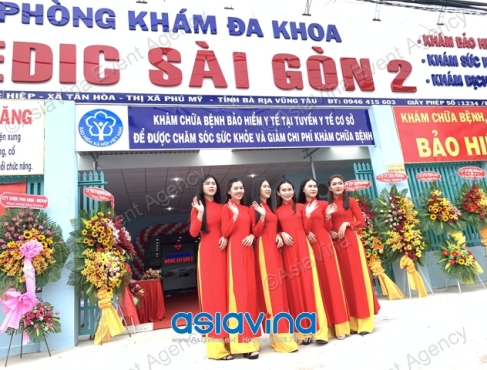 LỄ KHAI TRƯƠNG PHÒNG KHÁM MEDIC SÀI GÒN 2