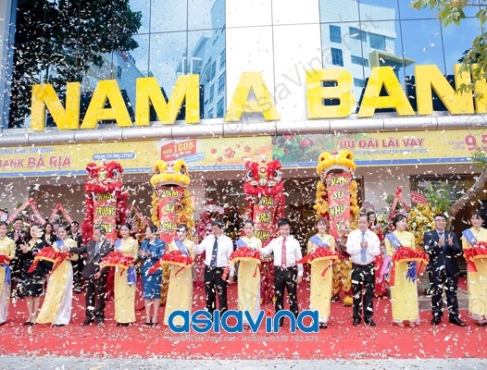 LỄ KHAI TRƯƠNG NGÂN HÀNG NAM Á BANK BÀ RỊA