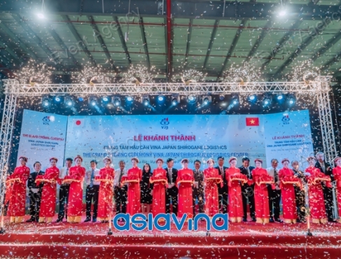 LỄ KHÁNH THÀNH TRUNG TÂM DỊCH VỤ HẬU CẦN VINA JAPAN SHIROGANE LOGISTICS CENTER