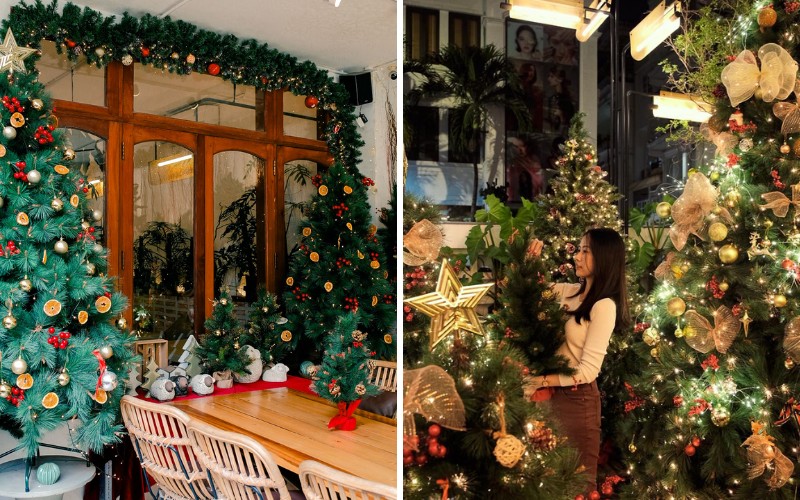 10 quán cafe trang trí Noel ở Sài Gòn đẹp 'rụng tim' để checkin