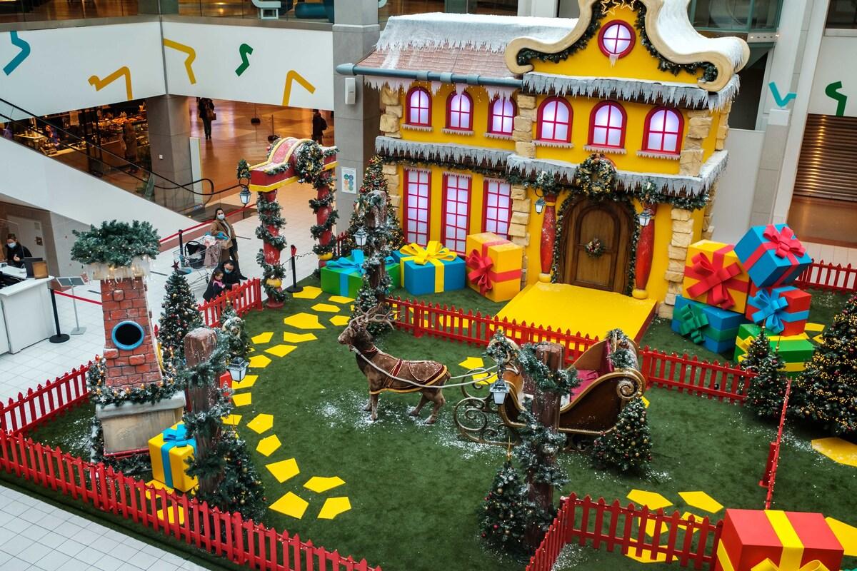 Wijnegem Shopping Center doet bezoekers wegdromen met prachtig kerstdecor | Wijnegem | HLN.be